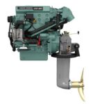 ENGINE VOLVO PENTA D2-60 + SAIL DRIVE (150S)