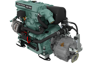 Volvo Penta D2-50 MS25L marine diesel engine 50hp