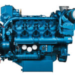 Baudouin - NEW Baudouin 8M26.2 600hp Heavy Duty Marine Diesel Engine Package