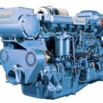 Baudouin - NEW Baudouin 6W126M 400hp - 450hp Heavy Duty Marine Engine Package