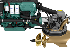 Volvo Penta IPS400 With Twin D4 engines 400hp