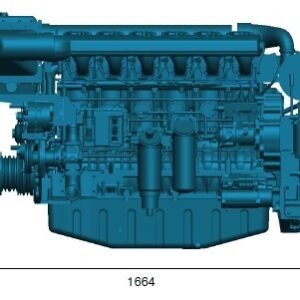 Baudouin - NEW Baudouin 6M19.3 450hp - 578hp Heavy Duty Marine Diesel Engine