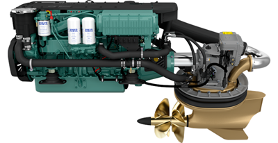 Volvo Penta IPS600 With Twin D6 engines 600hp Volvo Penta IPS600 With Twin D6 engines 600hp