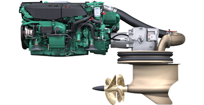 Volvo Penta IPS800 With Twin D11 engines 800hp Volvo Penta IPS800 With Twin D11 engines 800hp