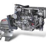 YANMAR 8LV-320Z marine diesel engine 320hp