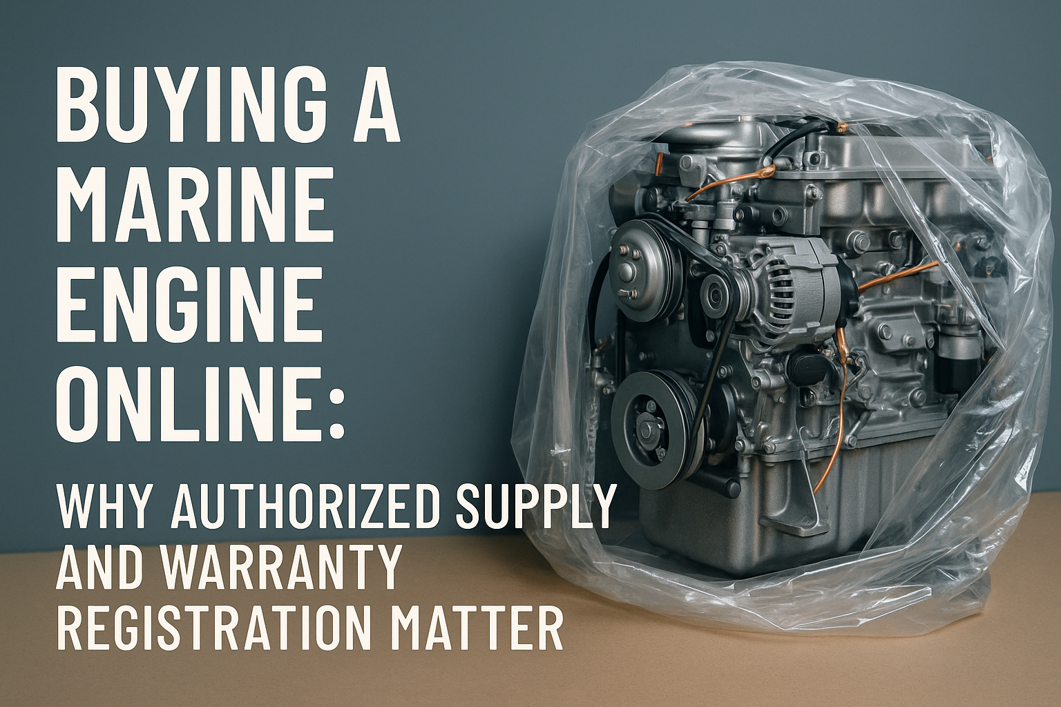 Buying a Marine Engine Online Why Authorized Supply and Warranty Registration Matter