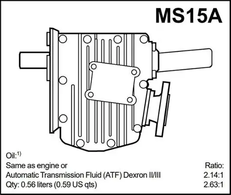 NEW Volvo Penta MS15A 2.63 Marine Gearbox