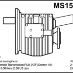 NEW Volvo Penta MS15L 2.14 Marine Gearbox