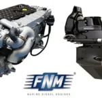 FNM - NEW FNM 42HPEP-150 150hp Marine Diesel Engine & Mercruiser Bravo 3 Sterndrive Package