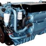 Perkins M250C Marine diesel engine 250hp