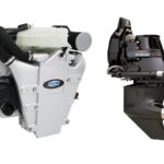 NEW FNM 20HPEP-180 180hp Marine Diesel Engine & Sterndrive Adaptor