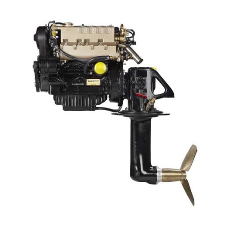 NEW Lombardini LDW1404SD 35hp Marine Diesel Engine & Saildrive Package