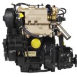 NEW Lombardini LDW702M 18hp Marine Diesel Engine & Gearbox Package