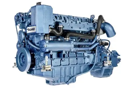 NEW Sole SDZ-205 196hp Marine Diesel Engine & Gearbox Package