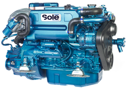 NEW Sole SM-82 85hp Marine Diesel Engine & Gearbox Package