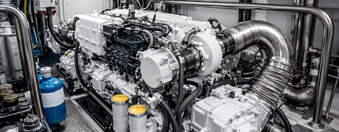 marine inboard diesel engines for sale with warranty