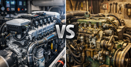 Common Rail Marine Inboard Diesel Engine vs Mechanical