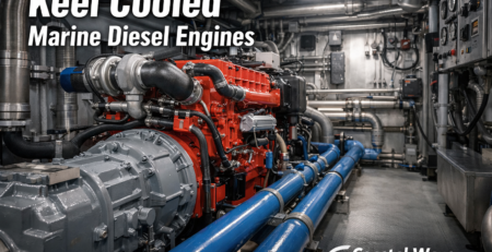 keel cooled marine inboard diesel engine