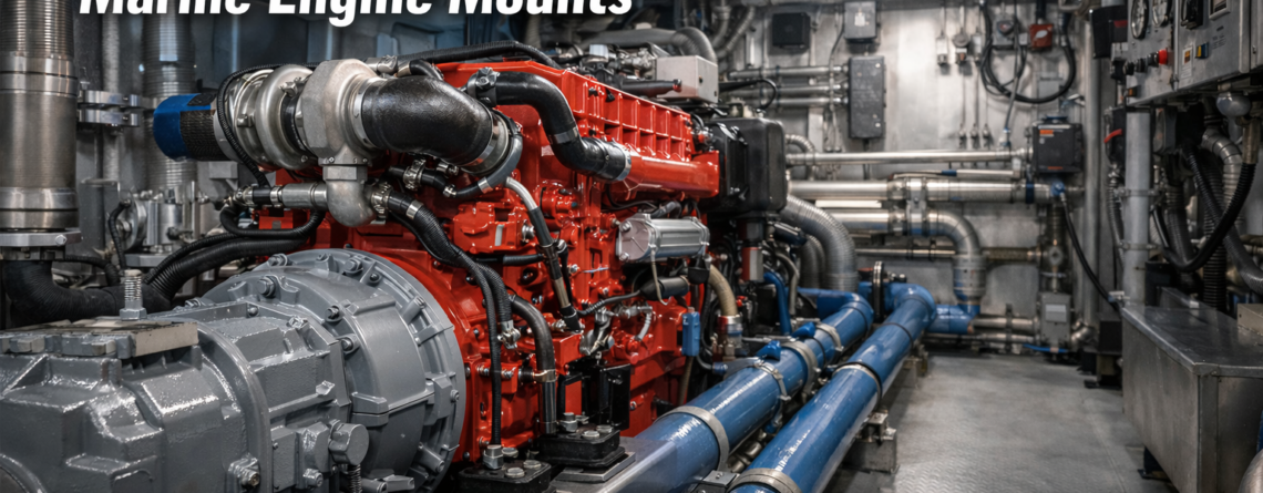 low vibration marine inboard diesel engine mounts