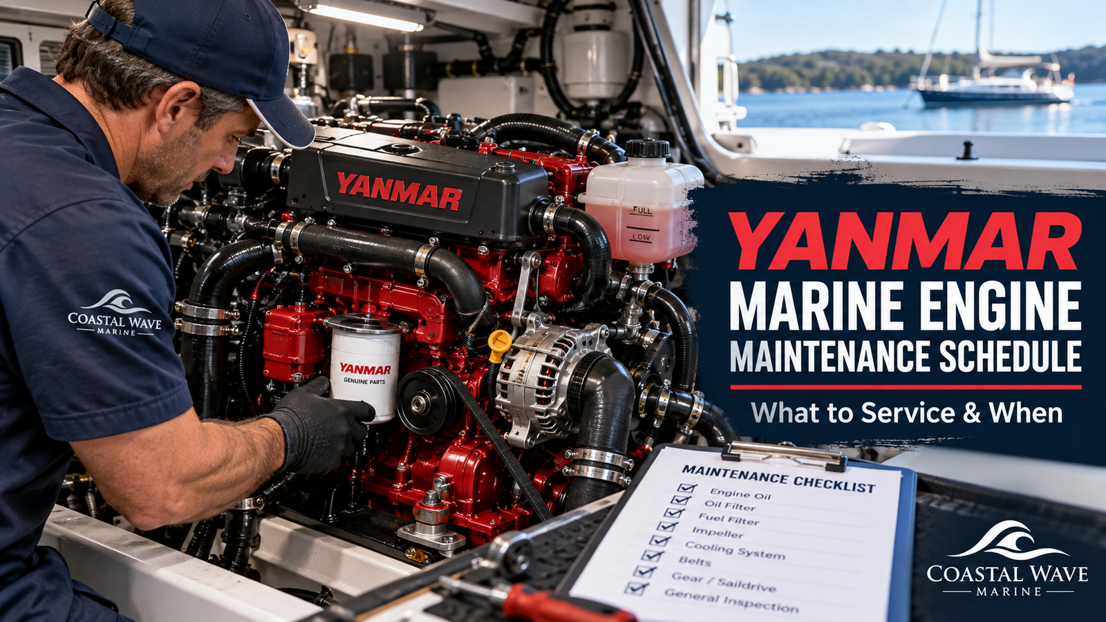 Yanmar marine engine maintenance schedule