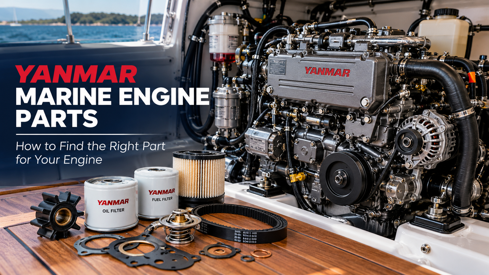 Yanmar marine engine parts