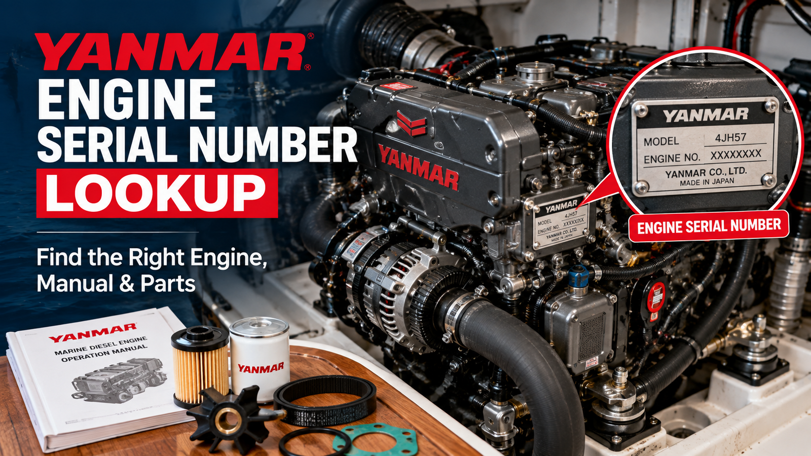 Yanmar engine serial number