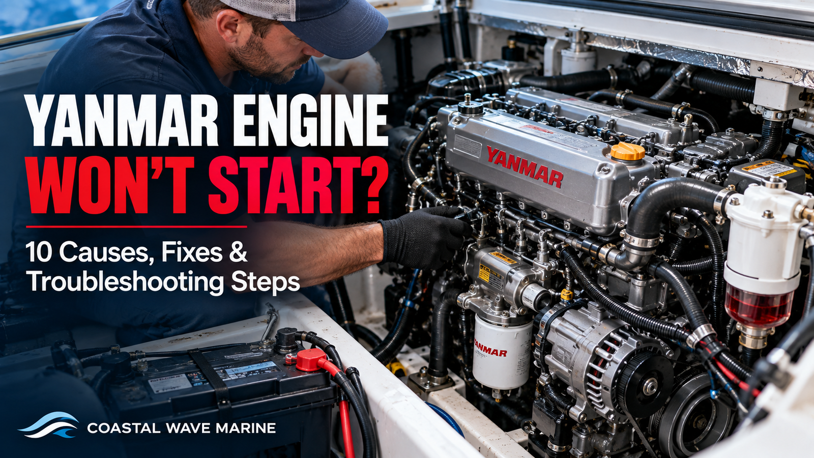 Yanmar engine won’t start