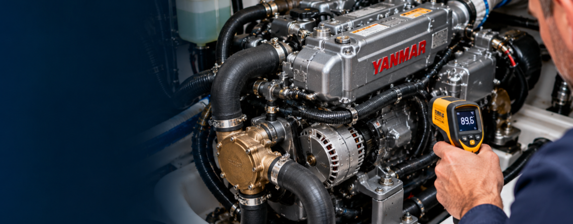 Yanmar marine engine overheating